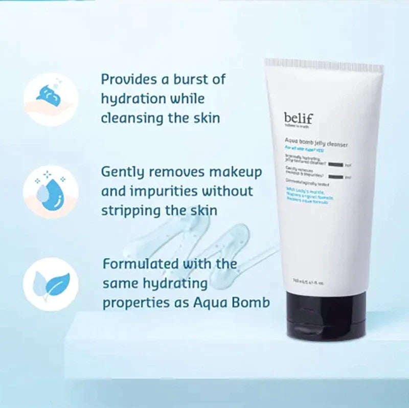 Aqua Bomb Jelly Cleanser | Belif
