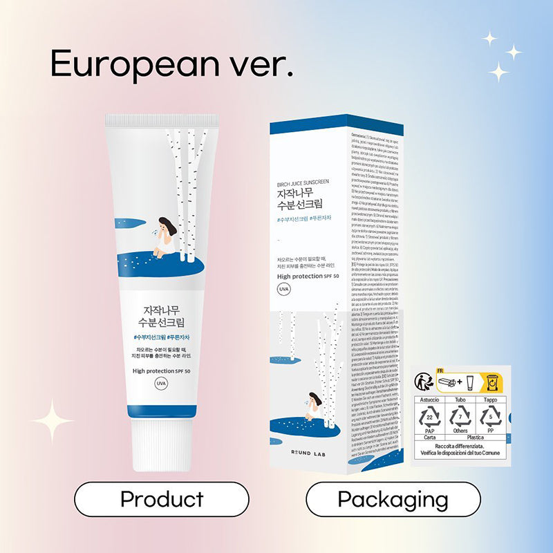 Birch Juice Moisturizing Sun Cream SPF50+ PA++++ | ROUND LAB