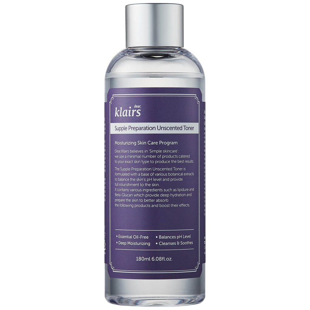 Supple Preparation Unscented Toner | Dear Klairs