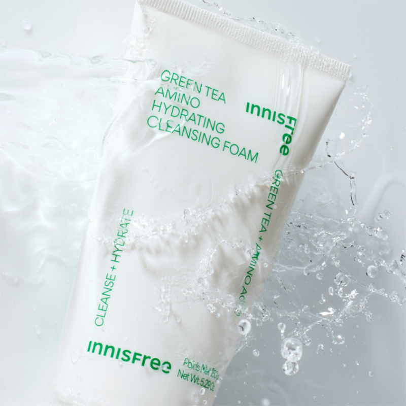 Green Tea Amino Hydrating Cleansing Foam | INNISFREE