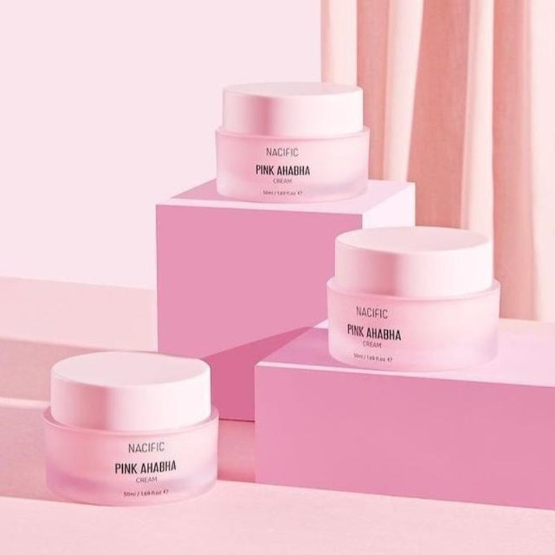 Pink AHA BHA Cream | NACIFIC